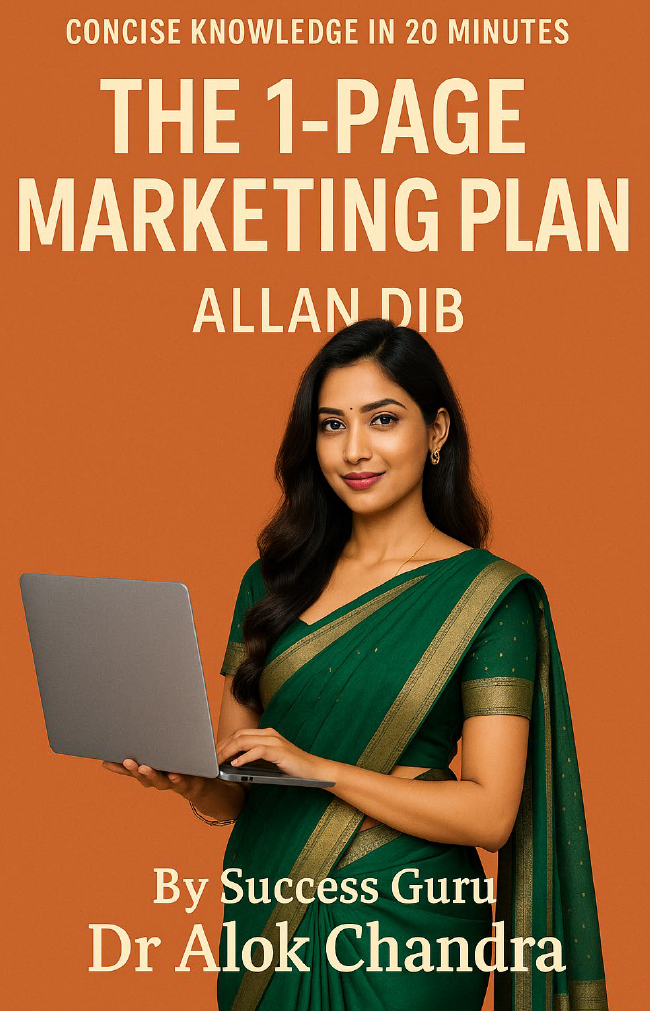 Concise Knowledge one page MKT plan in 20 Minutes