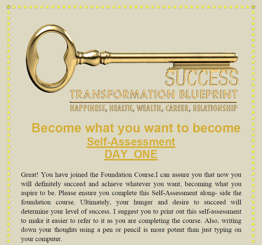 Become What you want to Become